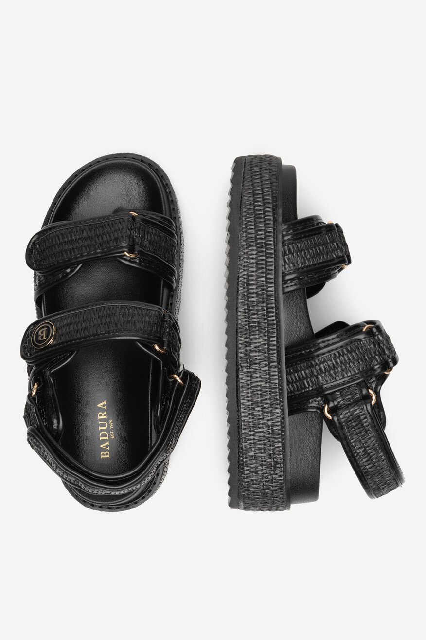 Badura - Sandały na platformie - 5903698630564