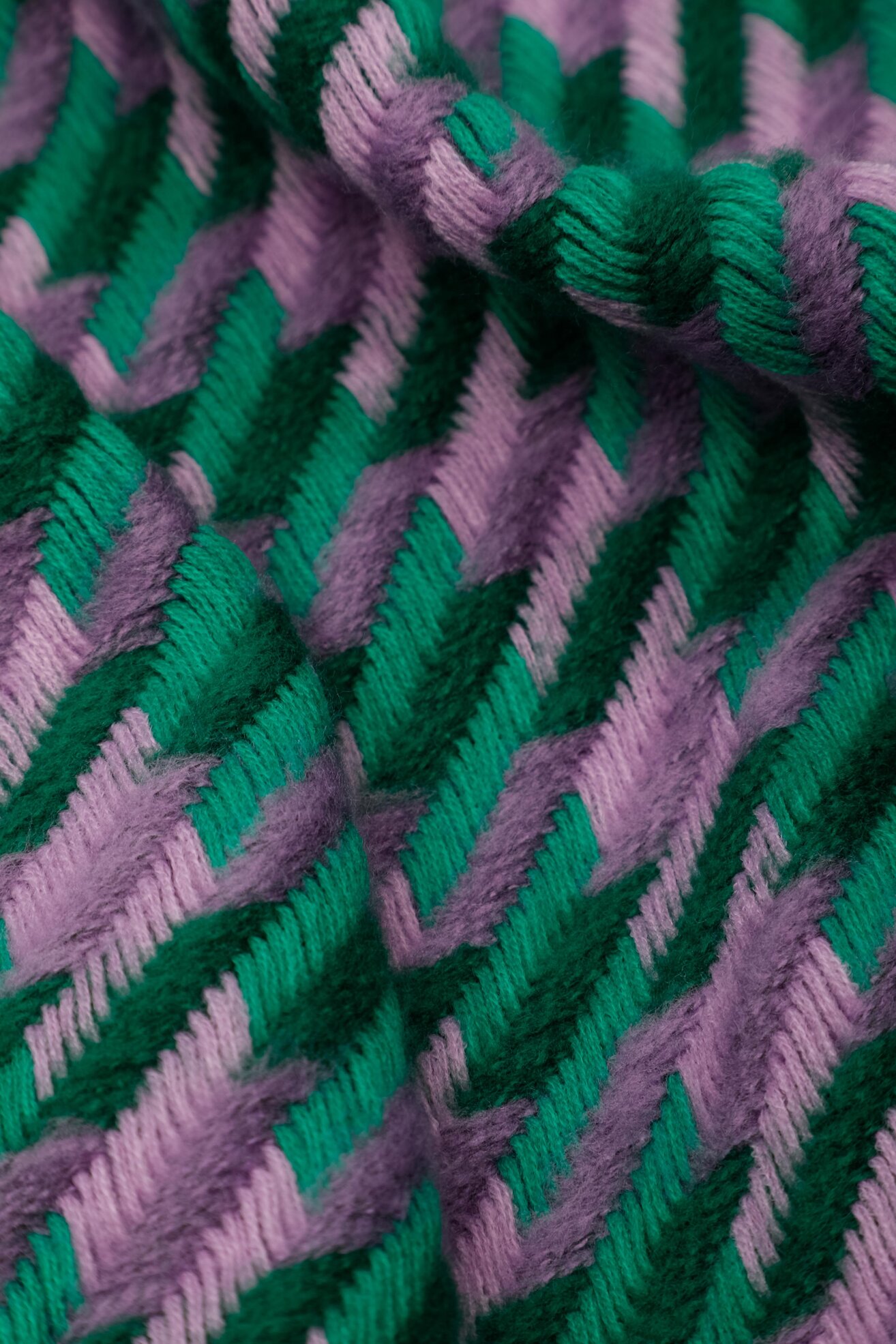 Szalik damski ACCCESSORIES 1W4-029-AW22 Zielony