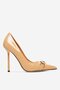 Pantofi cu toc EVA MINGE EO-NOVA-1677-13-3 BEJ