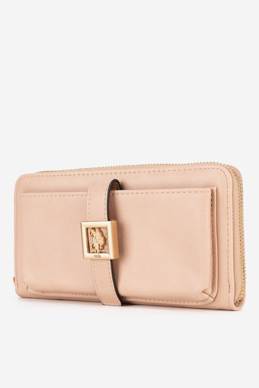 
                Дамски портфейл U.S. POLO ASSN. СВЕТЛОРОЗОВ - 5905588970866