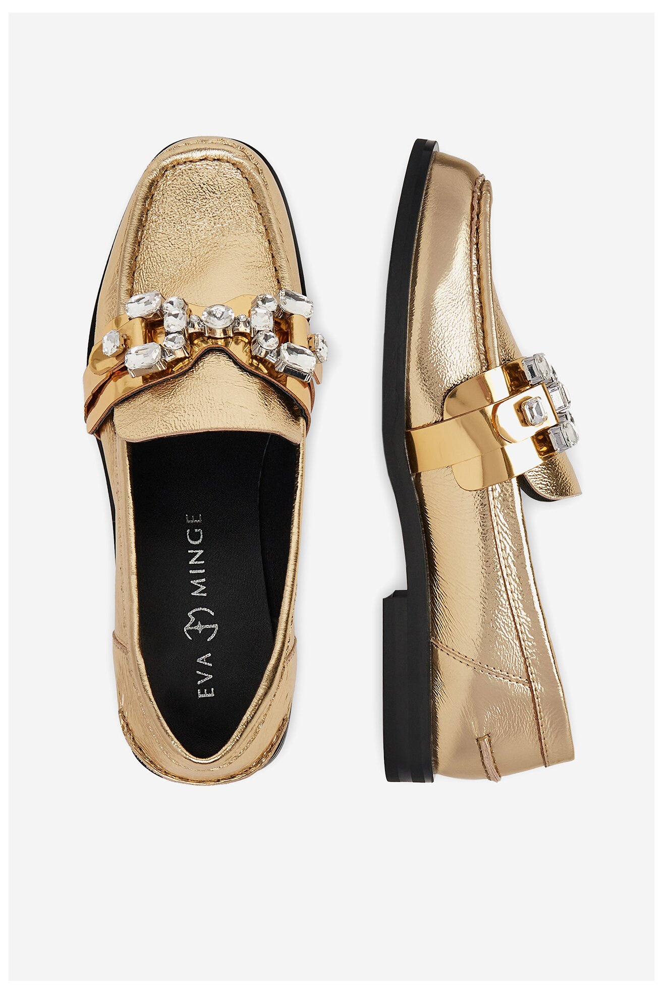 Мокасини EVA MINGE AMARYLLIS-V1792B-315 ЗЛАТИСТ