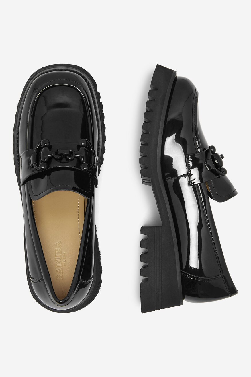 Badura - Loafersy skórzane - 5903698005645