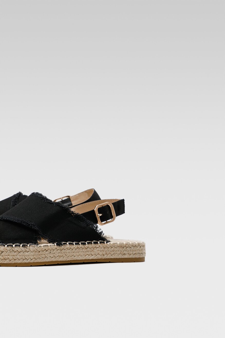 Jenny Fairy - Sandały boho czarne - 5904248820541