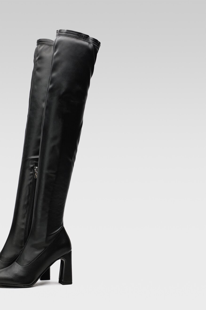 
                SIMPLE - Kozaki czarne - 2230029797867