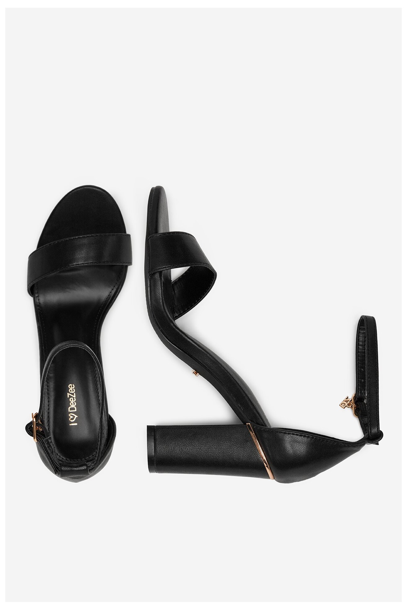 Sandały DeeZee LWLY1011-1 Czarny