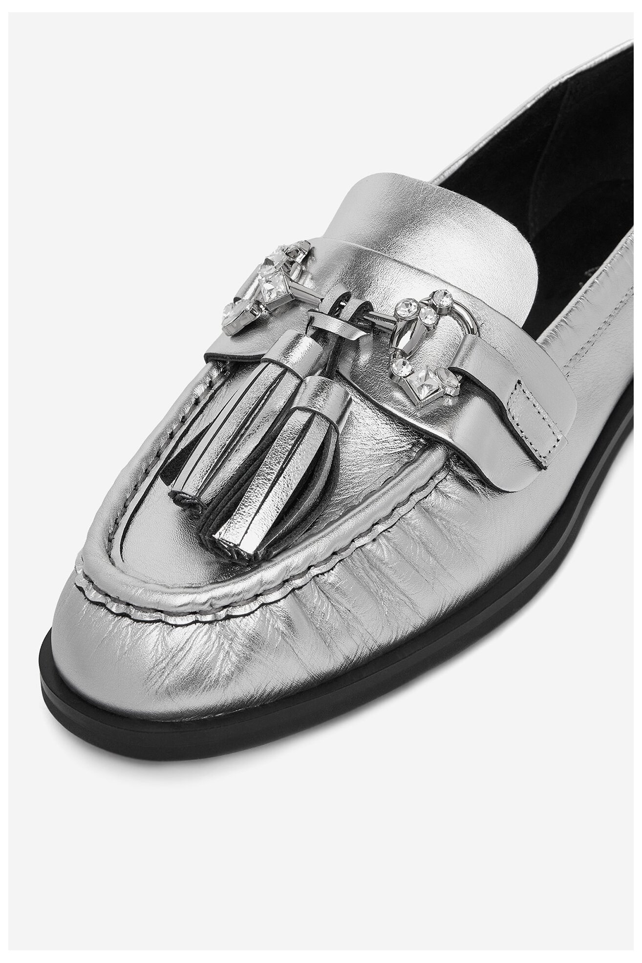 Mocasini EVA MINGE PETUNIA-V1792-335-1 ARGINTIU