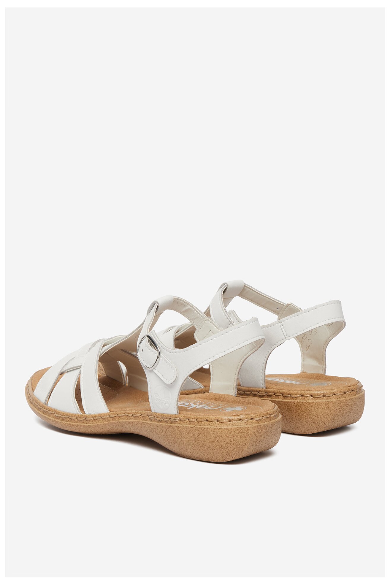 Sandały Rieker CEO-61853-80 Biały