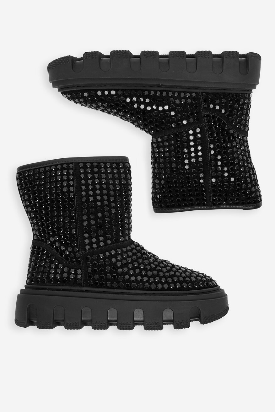 
                EVA MINGE - Śniegowce skórzane ocieplane - 5906751324936