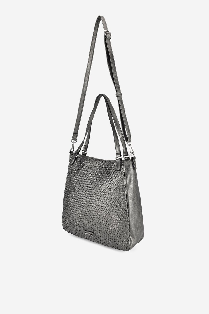 Дамска чанта Lasocki СРЕБРИСТ - 5906751396803