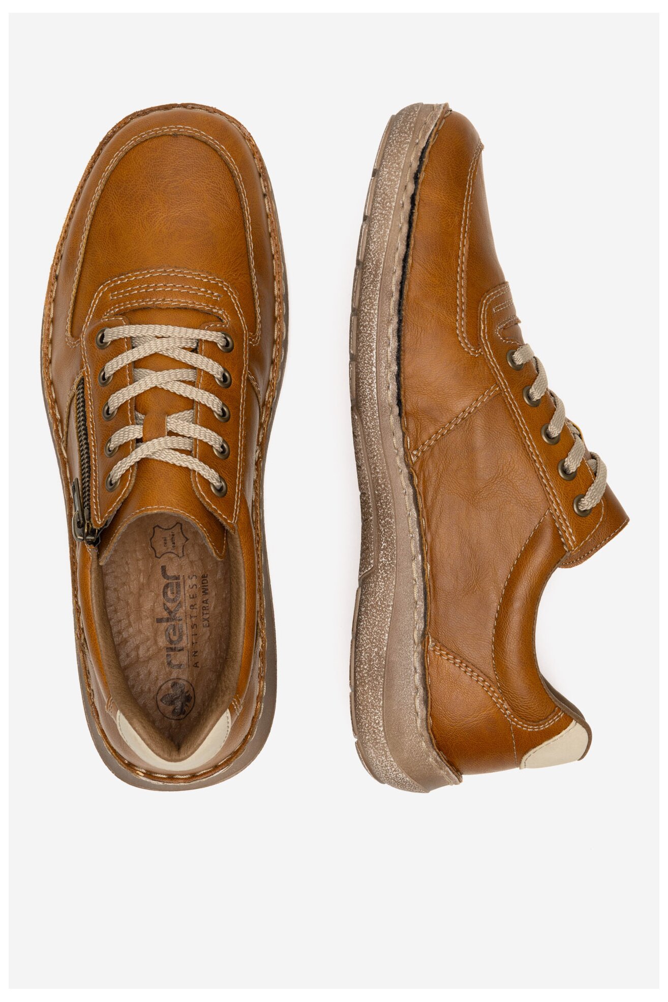 Półbuty Rieker CEO-03030-25 Koniakowy