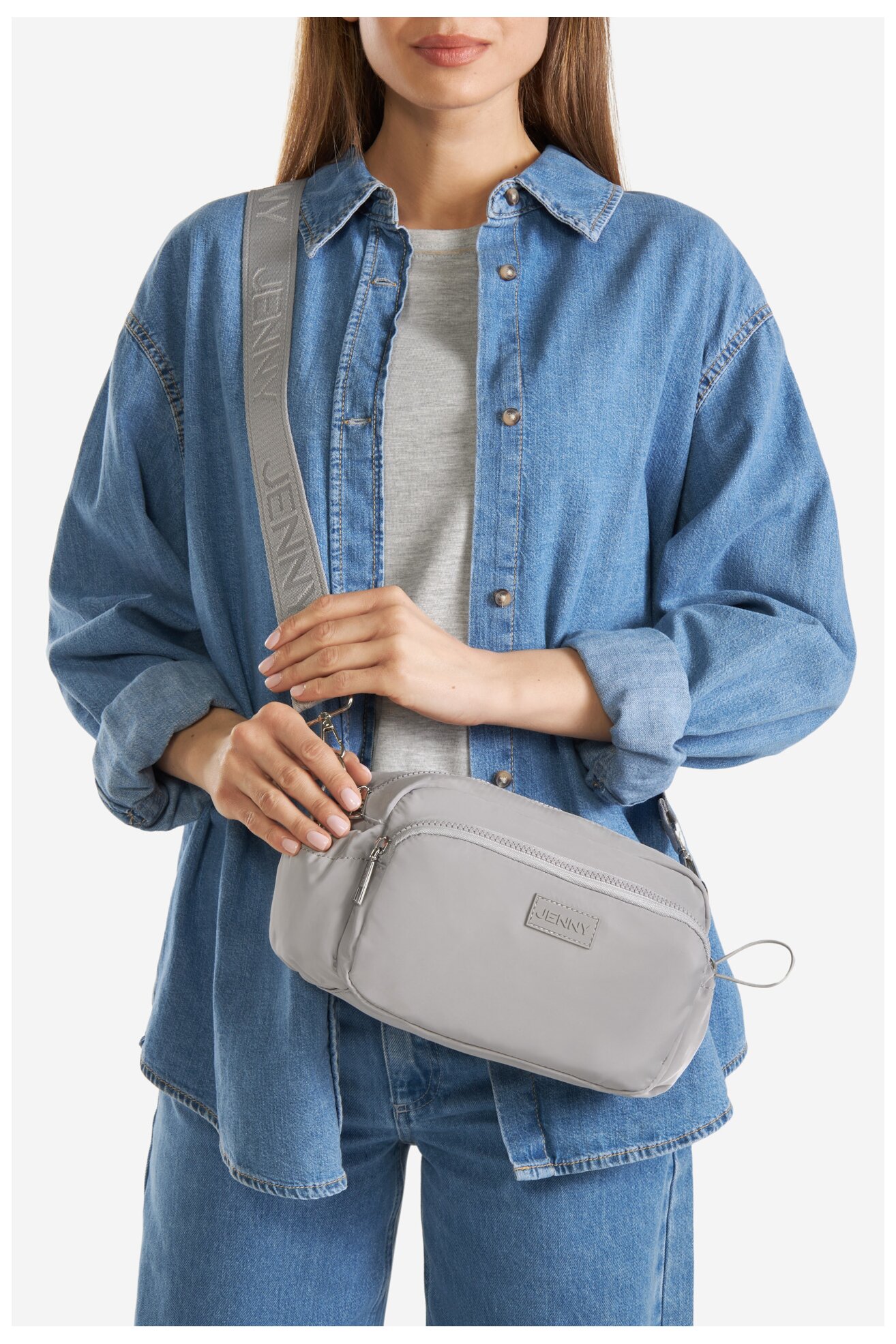 Kabelka Jenny JNY-M-008-07 ŠEDÁ