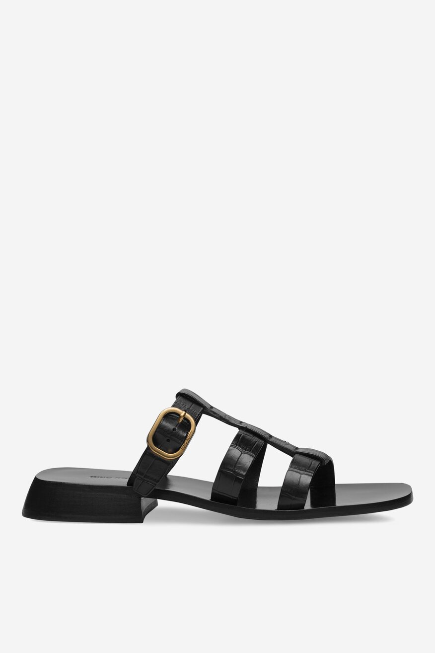 
                Gino Rossi - Klapki skórzane - 5905588343622