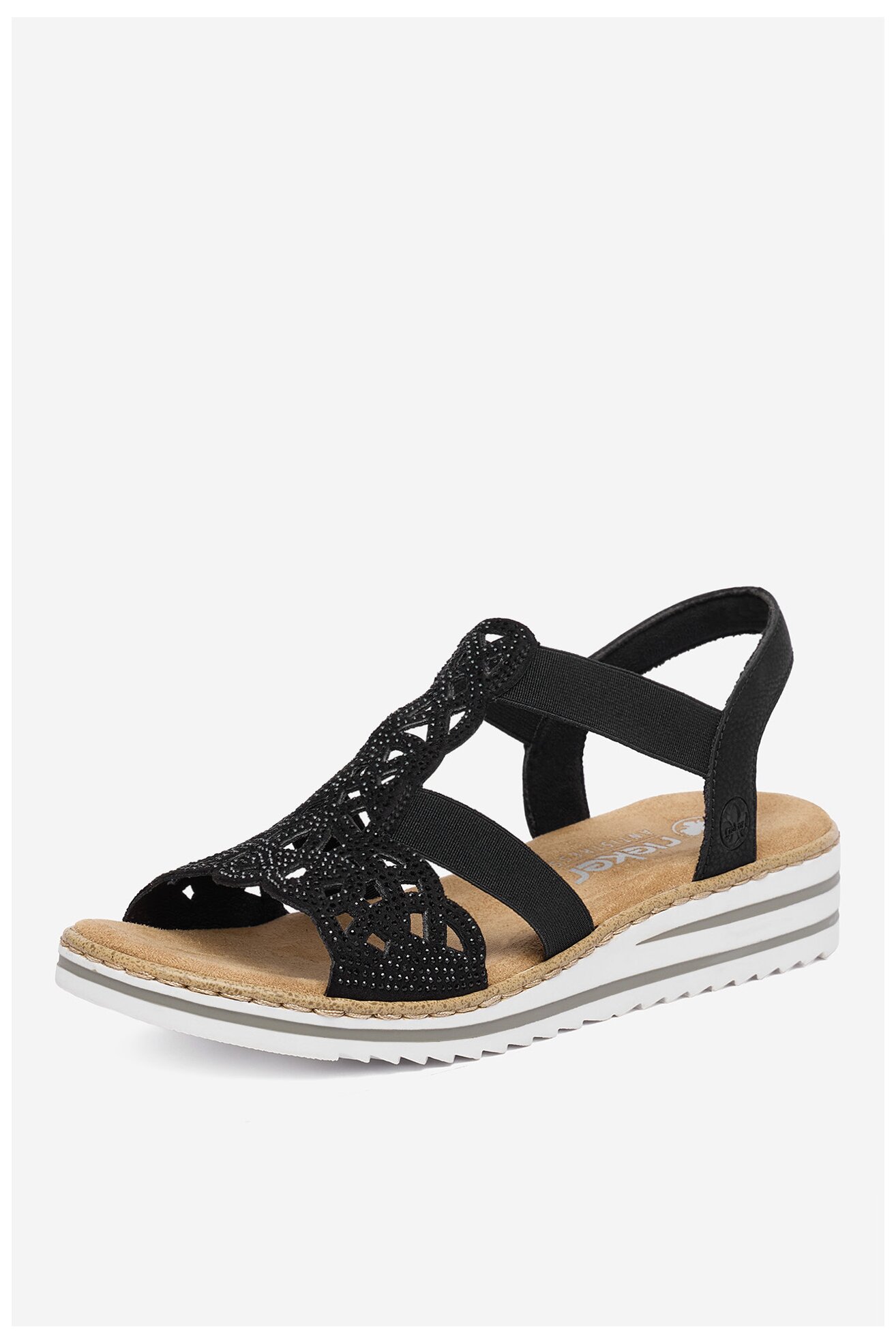 Sandały Rieker CEO-V0646-00 Czarny