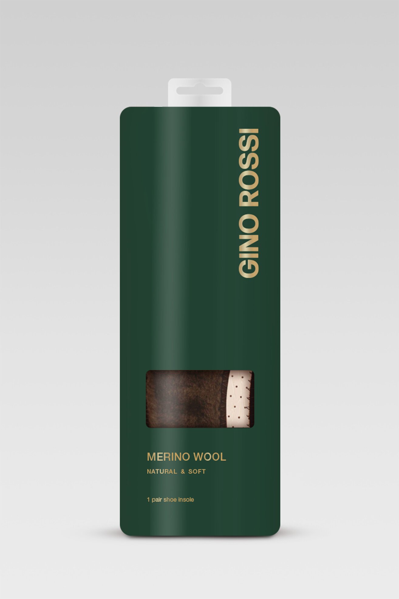 Ulošci za obuću Gino Rossi WKŁADKA MERINO WOOL BRAON