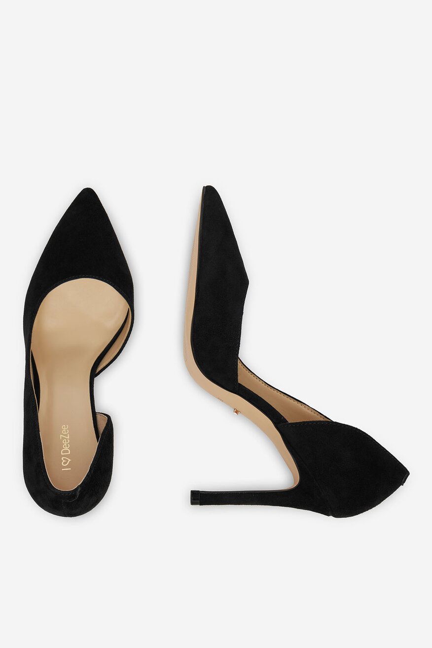 Pantofi cu toc DeeZee NEGRU - 5906751123072
