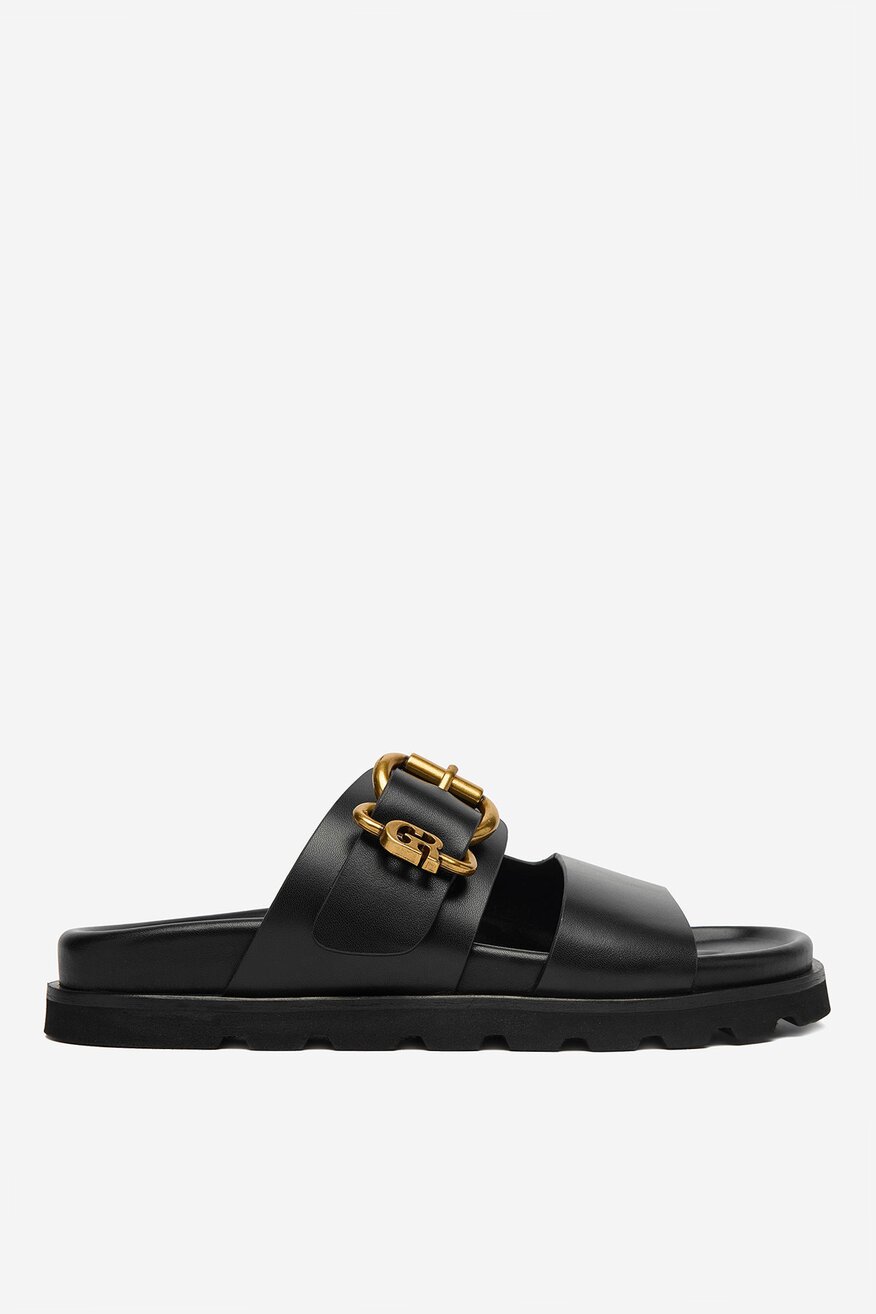 
                Gino Rossi - Klapki skórzane - 5907964028079