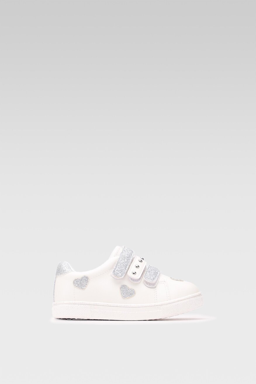 Nelli Blu - Półbuty pastelowe białe - 5903698315003