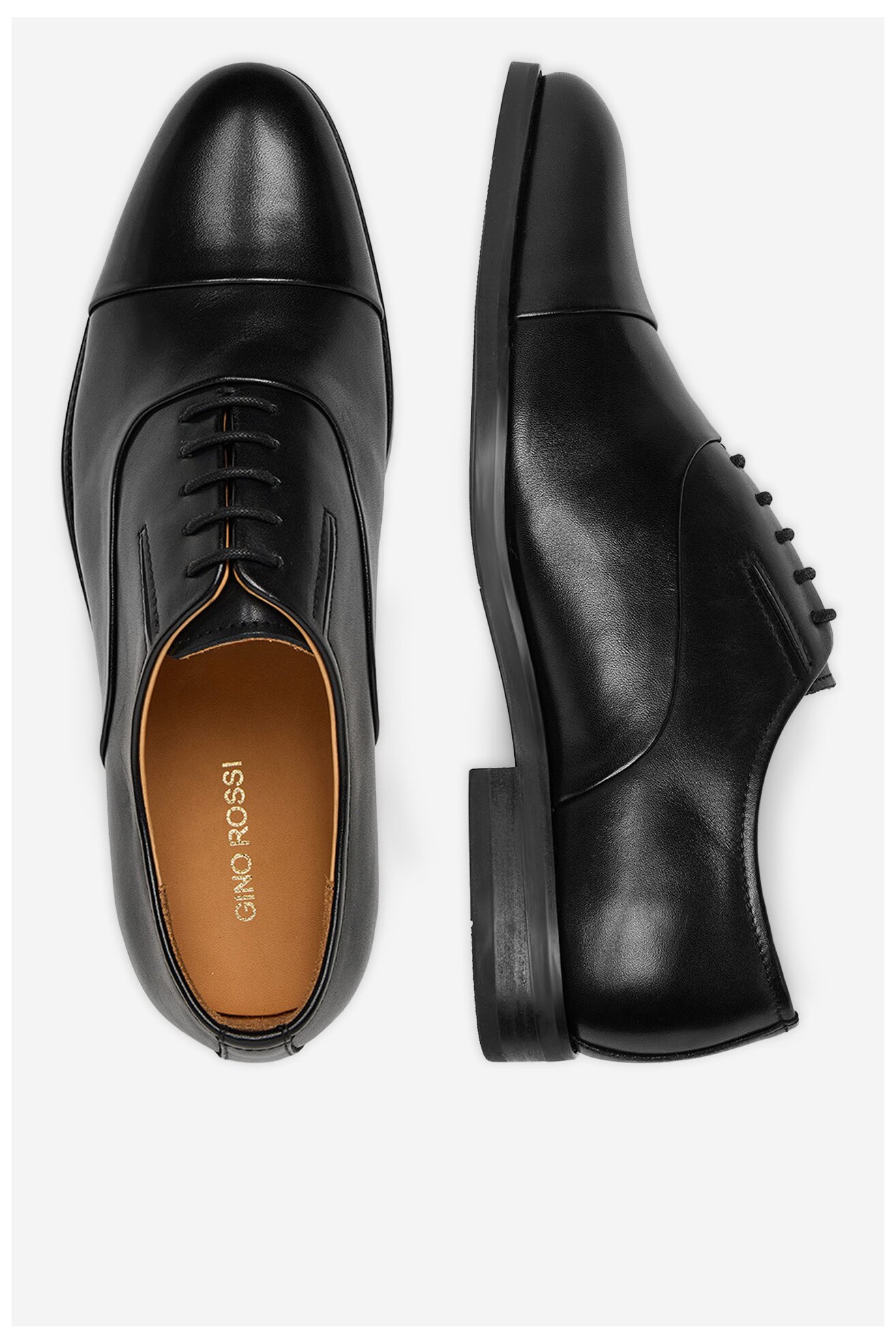 Półbuty Gino Rossi EO-RICCARDO-01 125AM Czarny