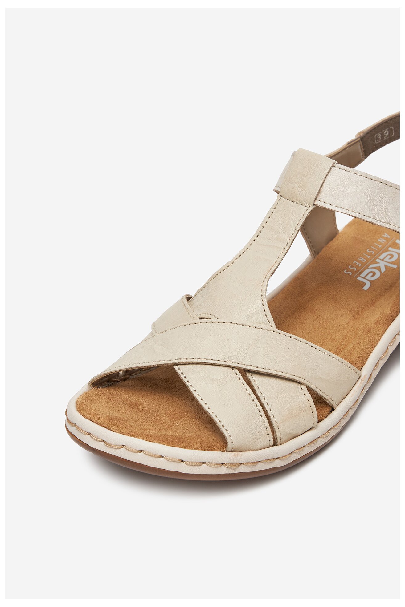 Sandały Rieker CEO-65919-60 Beżowy jasny