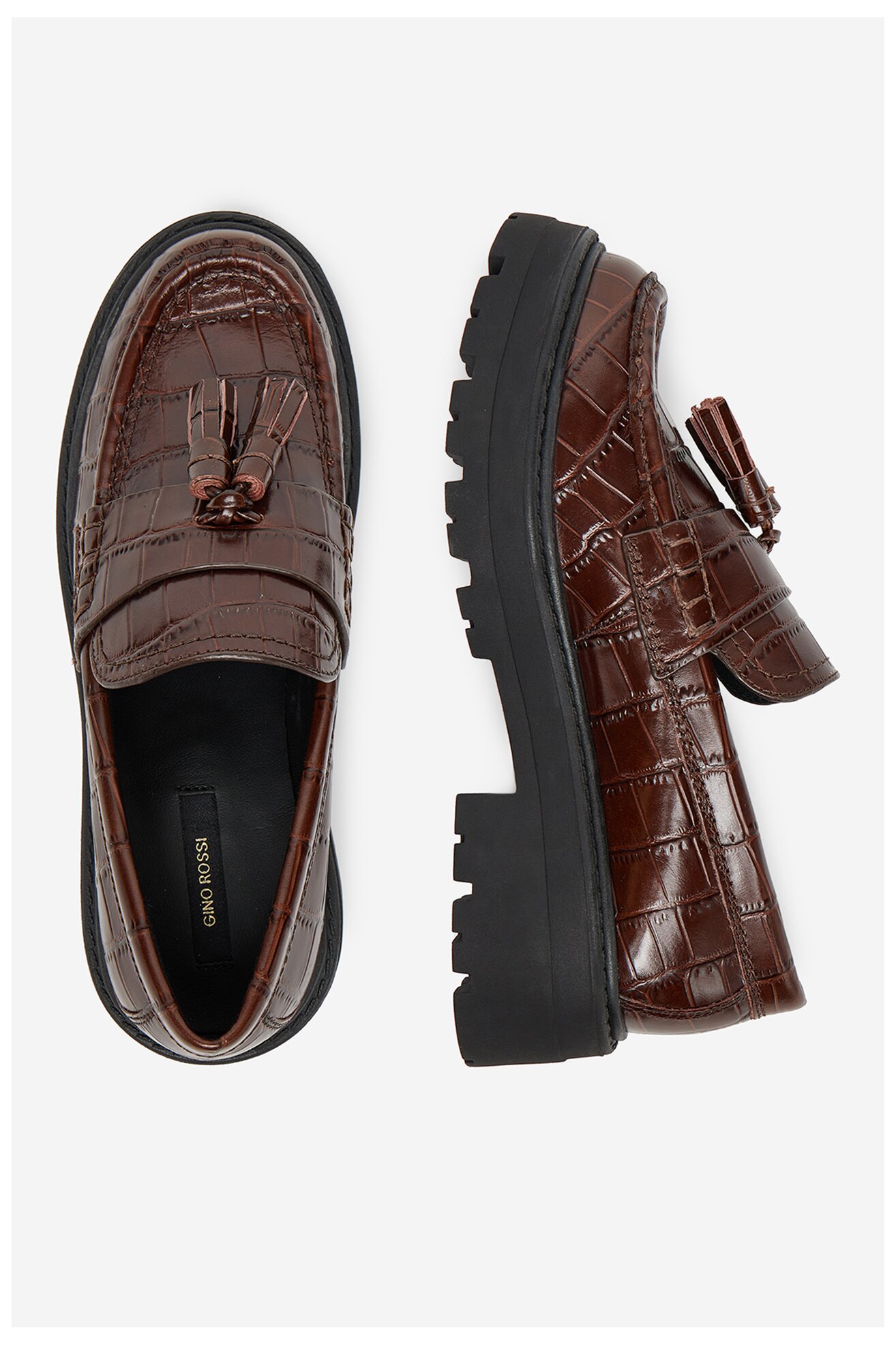 Mokaszin Gino Rossi EO-HOX-12036 BARNA