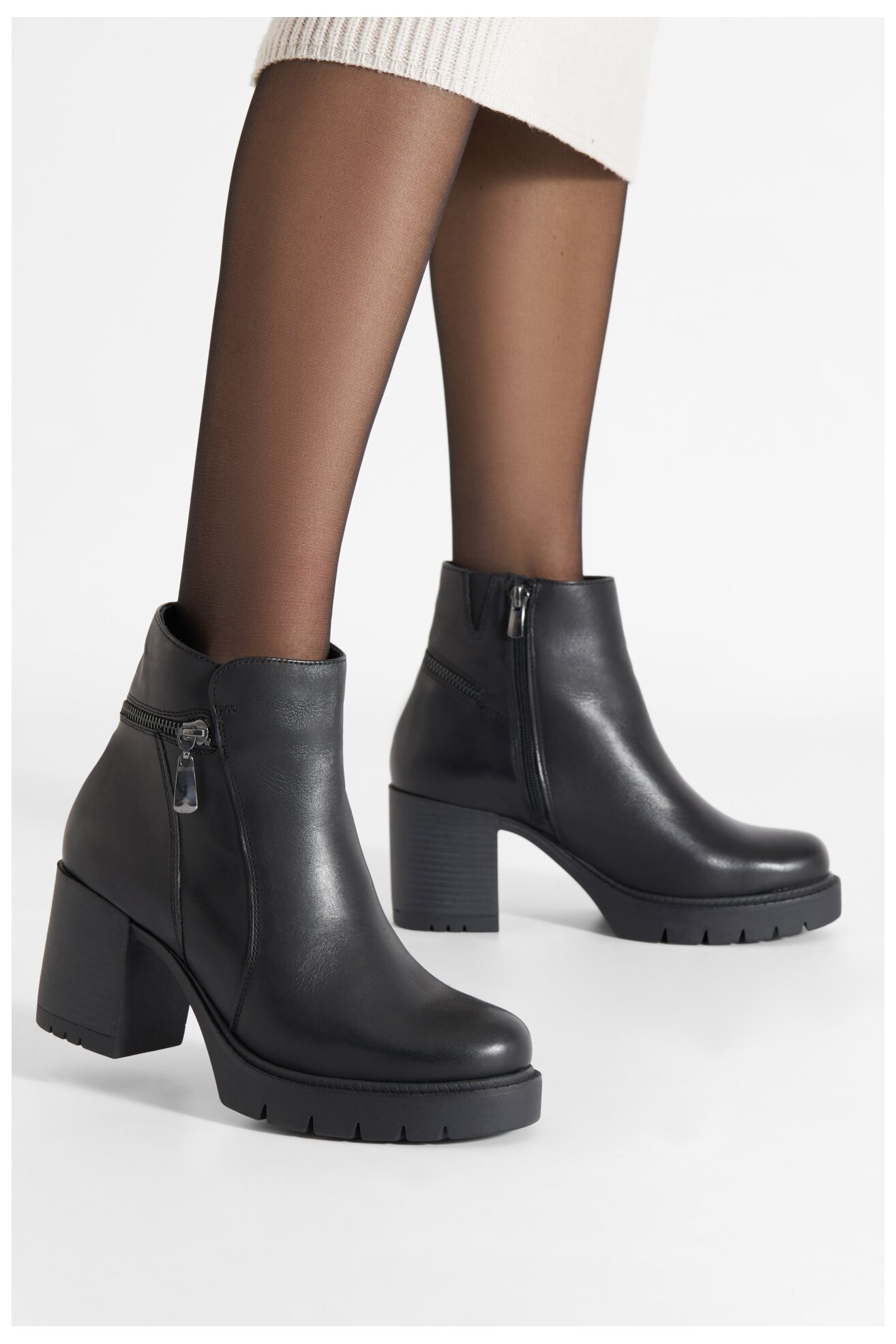 Bokacsizma Lasocki WIKI EST-WIKI-01 FEKETE