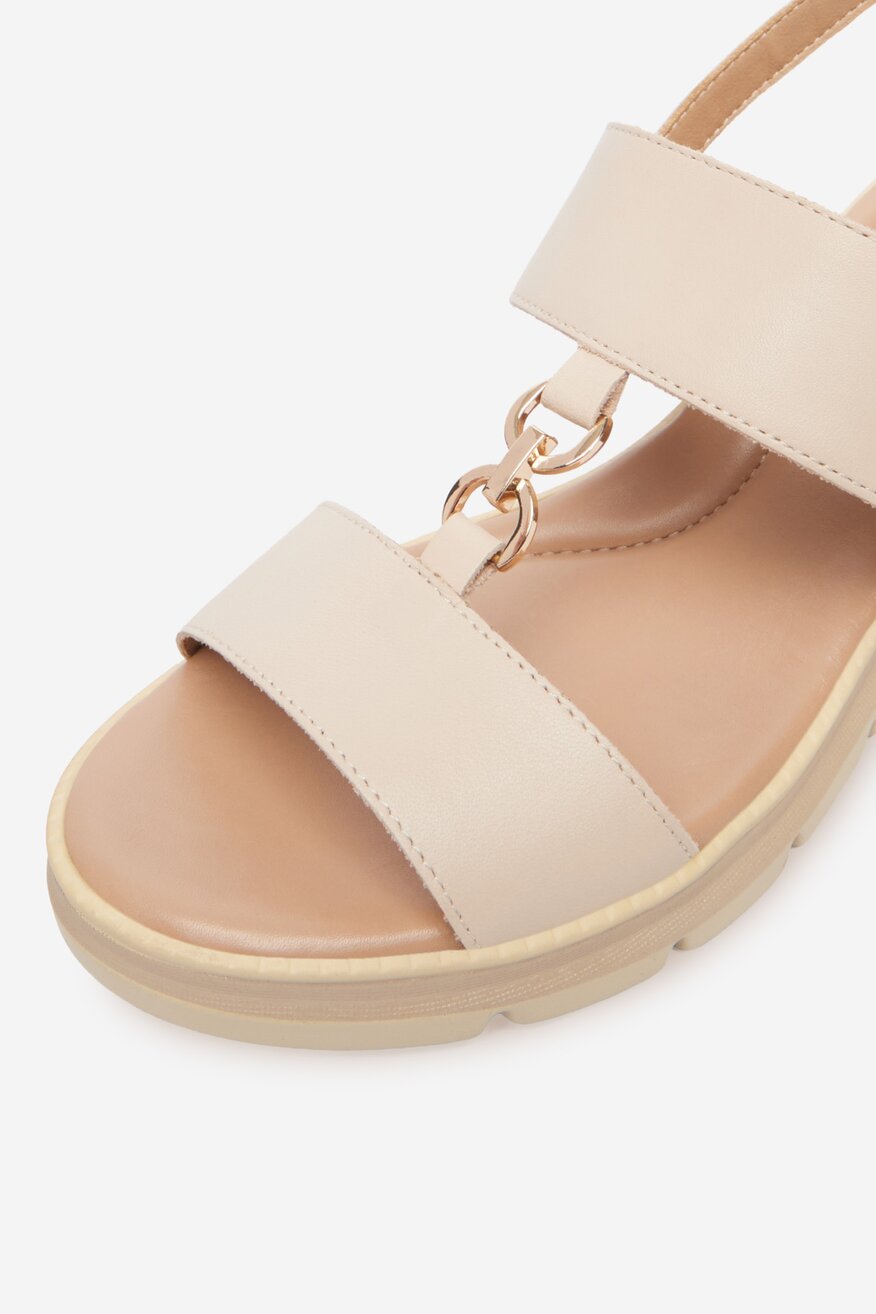 
                        Sandały Lasocki CEO-EST-ETNA-03 Beżowy - 5906751776315