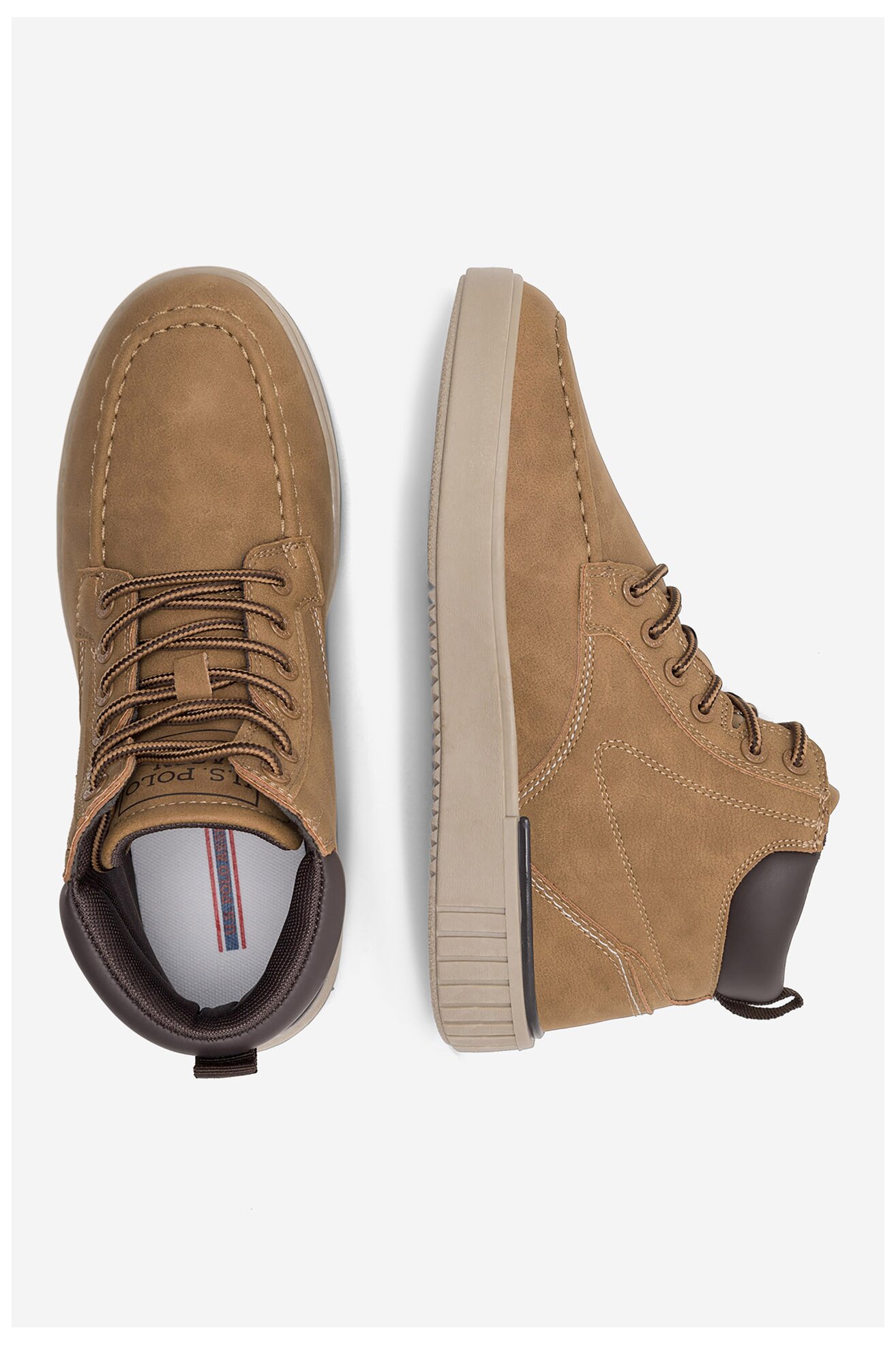 Боти U.S. POLO ASSN. PYRO002M/CUY1 КАФЯВ