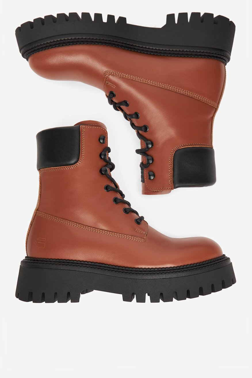 G-STAR RAW - Trzewiki skórzane - 5906751314005