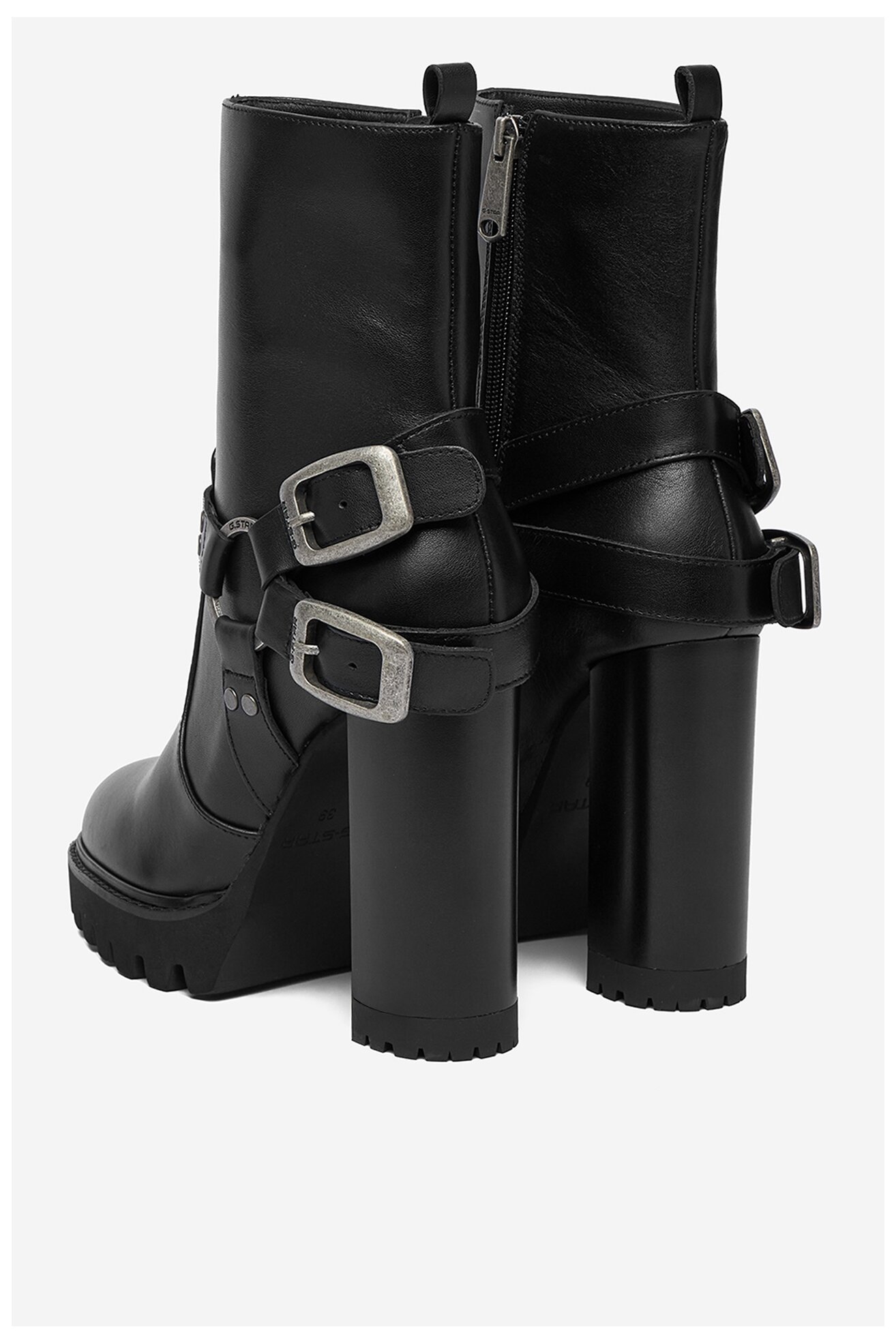 Bokacsizma G-STAR RAW EO-LING-LT2560-227 FEKETE