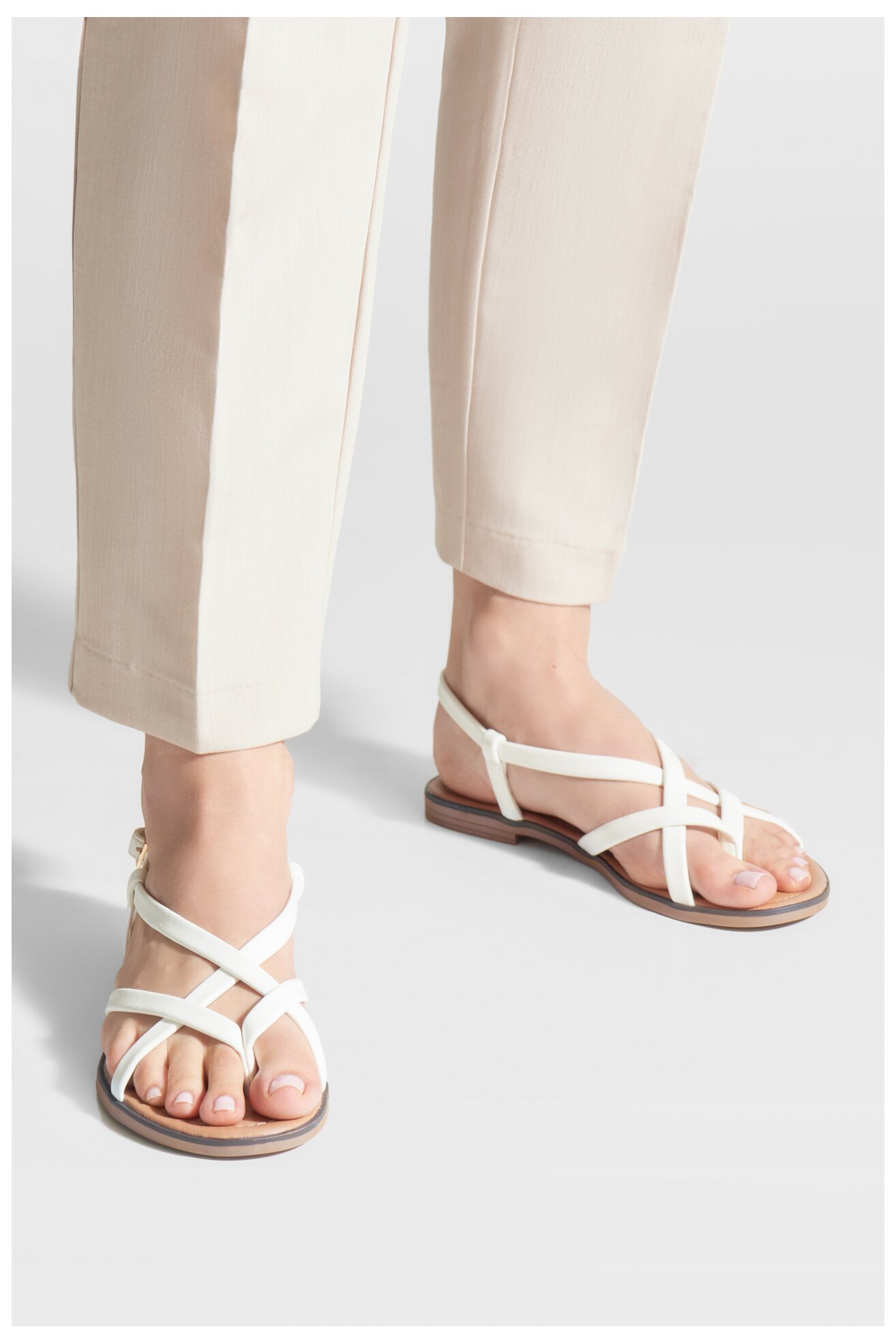 Sandały Jenny Fairy DEMI WS250723-4 Biały