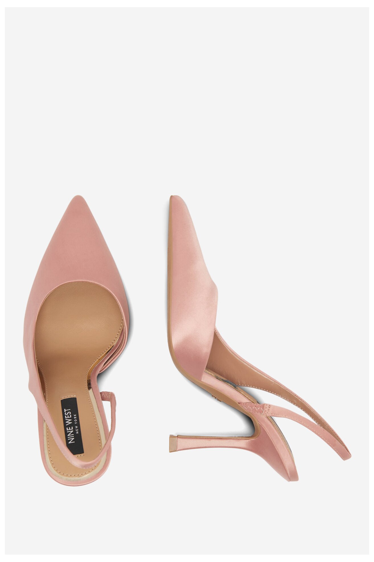 Körömcipő NINE WEST WFA2689-1 RÓZSASZÍN