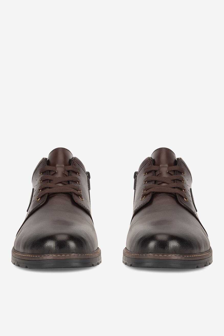 Polobotka Rieker HNĚDÁ - 2230068907098