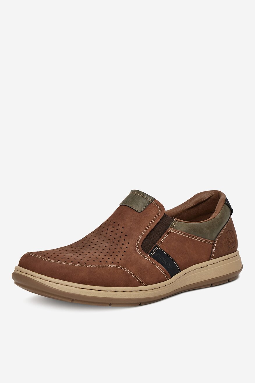 Polobotka Rieker HNĚDÁ - 2230078385183