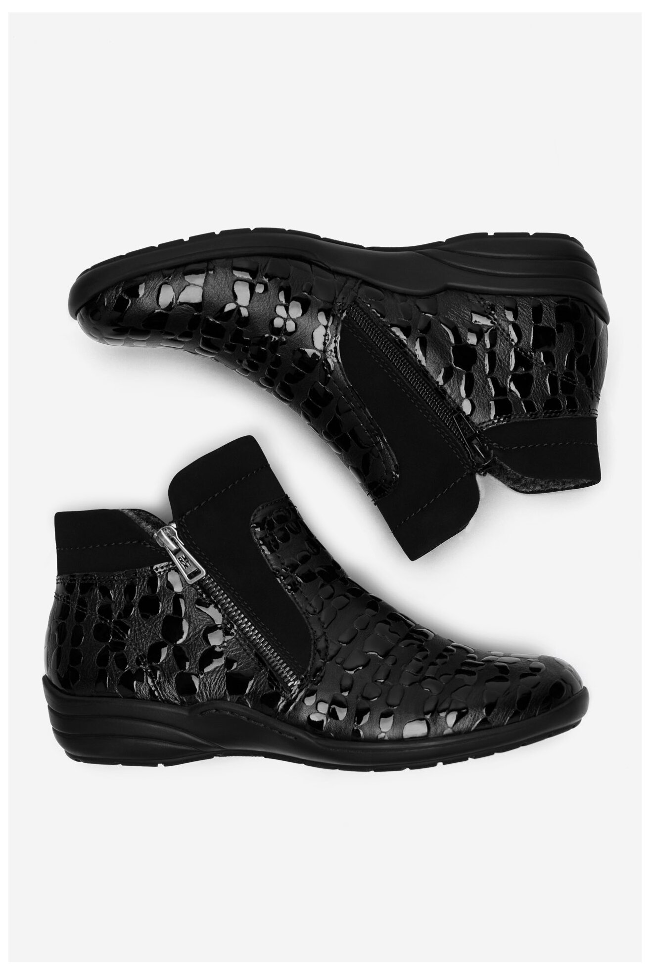 Ghete Remonte R7677-03 NEGRU