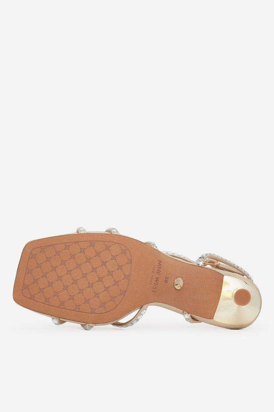 Sandály NINE WEST ZLATÁ - 5906751045961