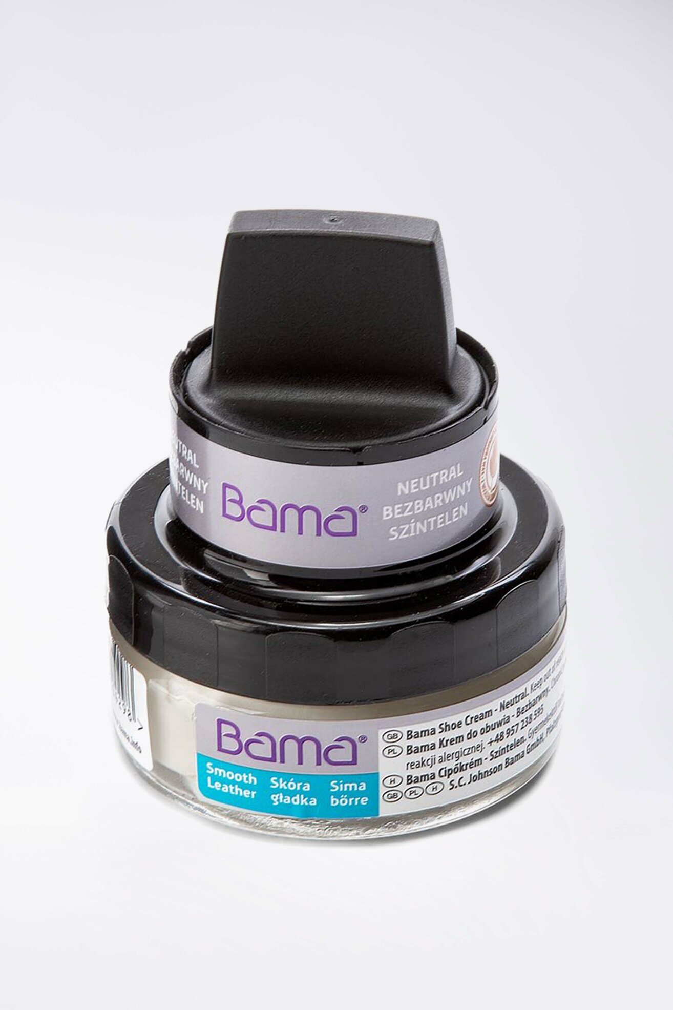 Cipőápoló BAMA KREM 50ml NEUTRALNY (G58) HU/RO/LV SZÍNTELEN