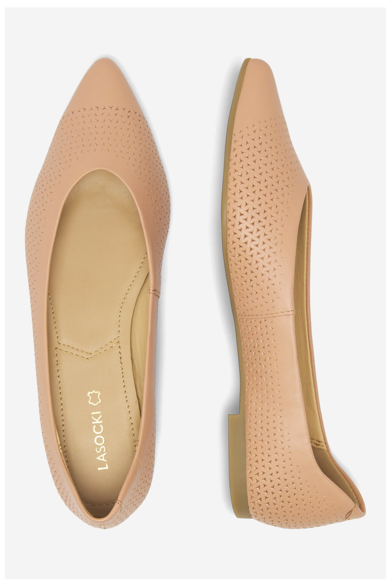 Baleriny Lasocki RST-ROSE-01 VILÁGOS RÓZSASZÍN