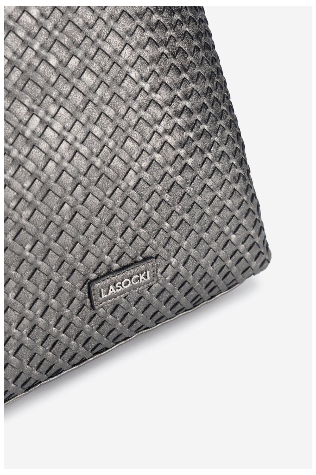 Plecak Lasocki C-LSK-K-045-06 Srebrny