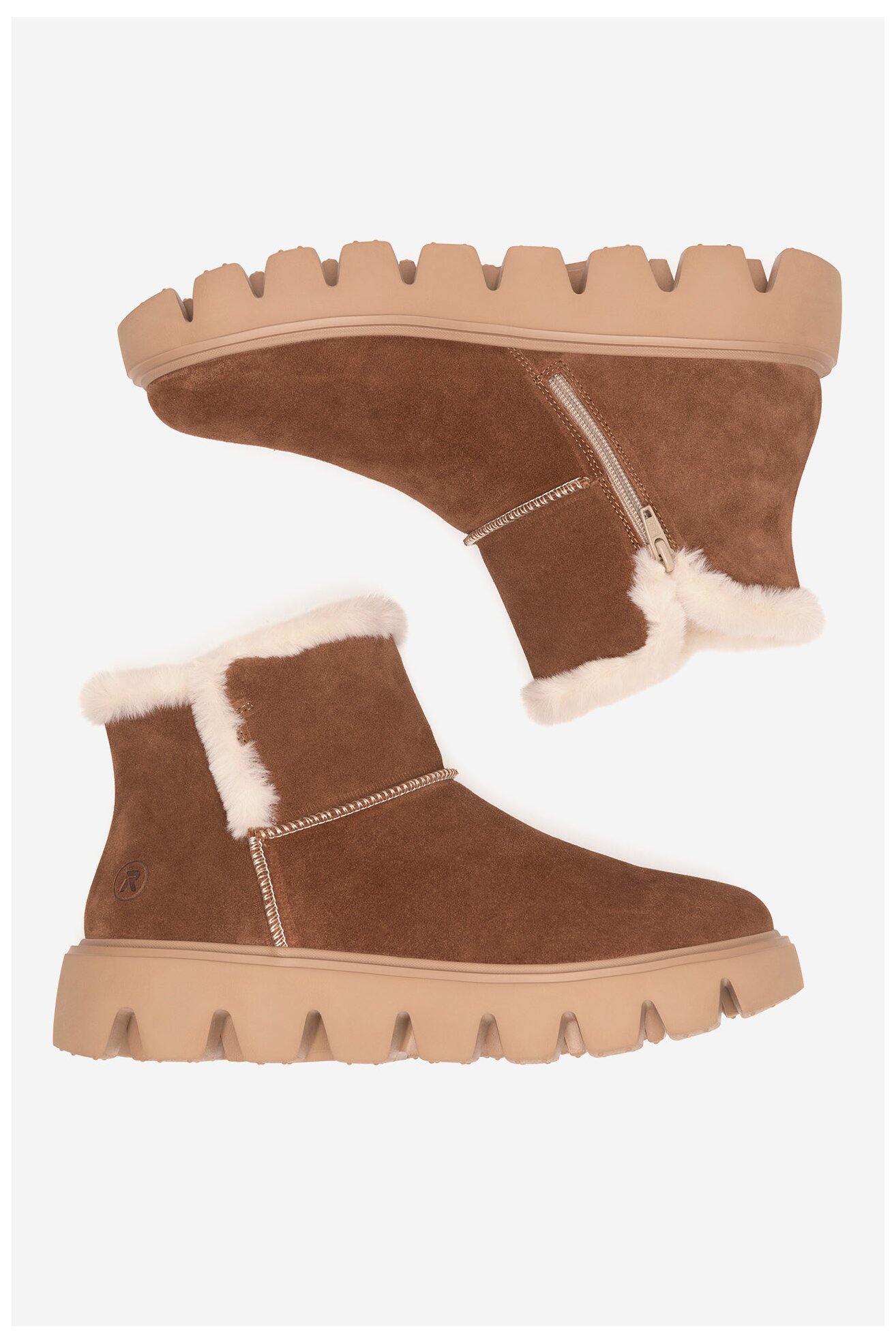 Ghete Rieker Revolution Lifestyle W2071-20 MARO