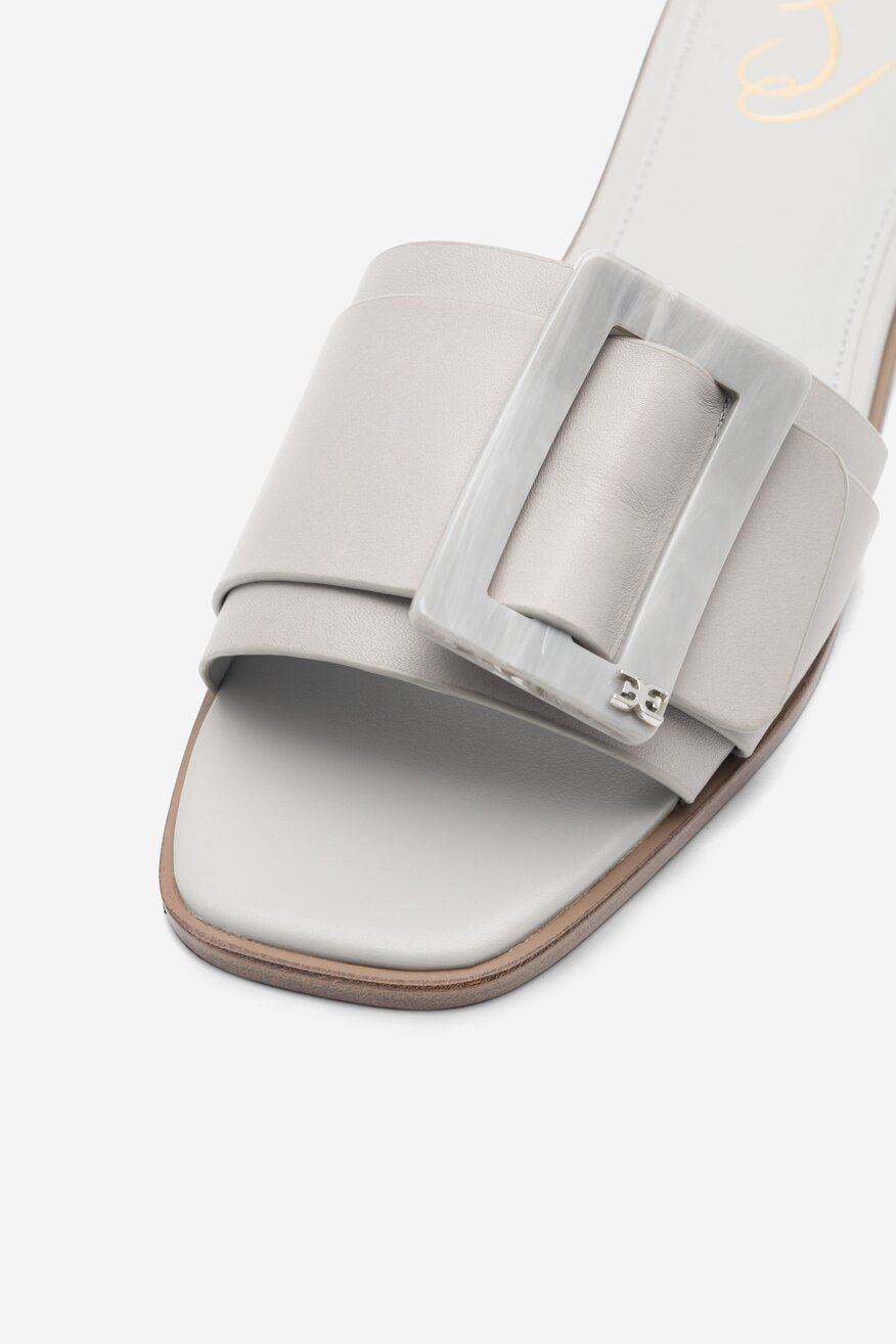 SAM EDELMAN - Klapki skórzane - 2230042232017