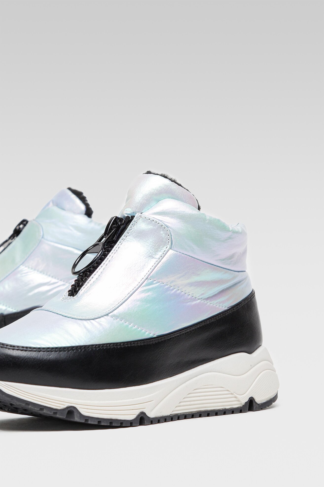 Duboke cipele DeeZee CS5860-03 SREBRNA