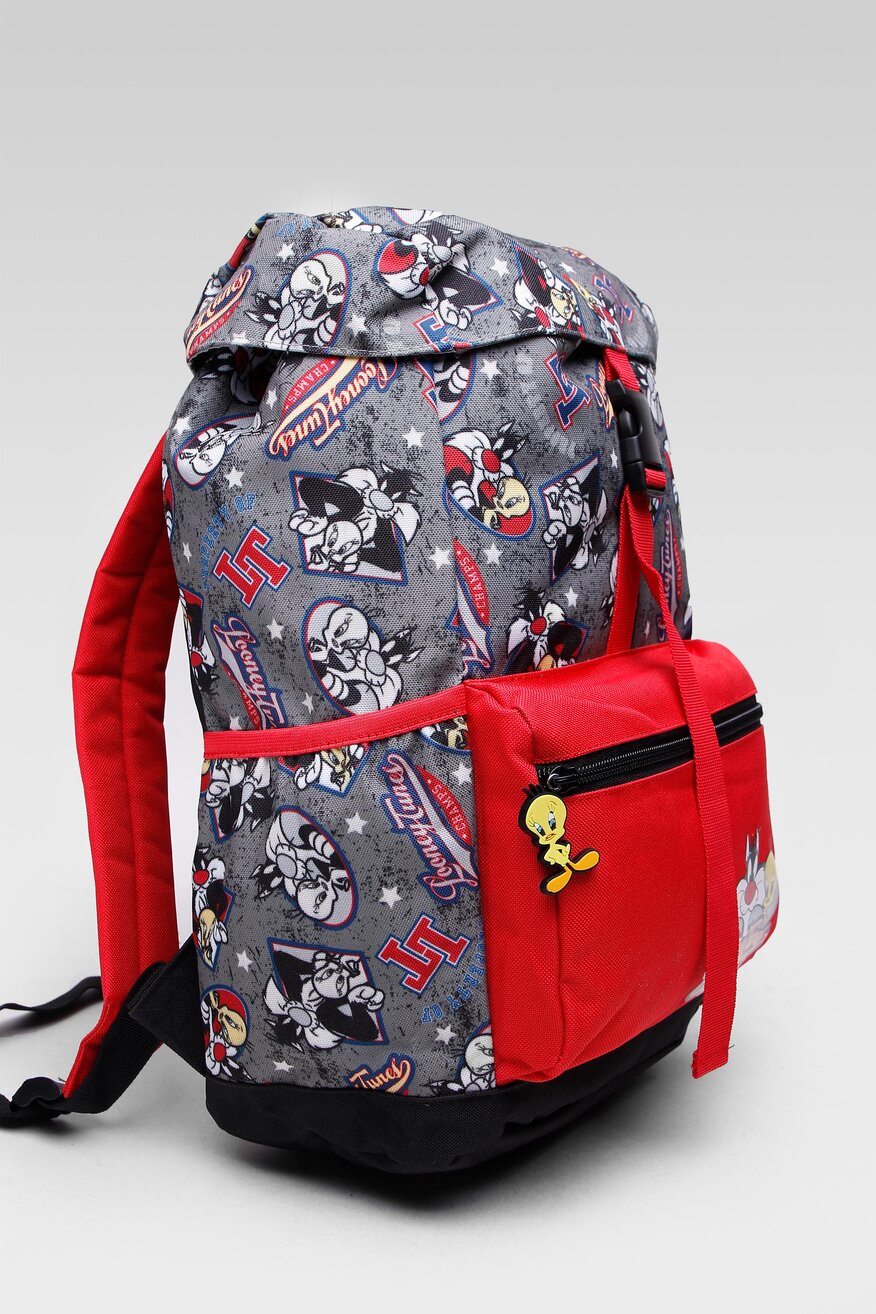 Looney Tunes - Plecak z printem szary - 5904248006273