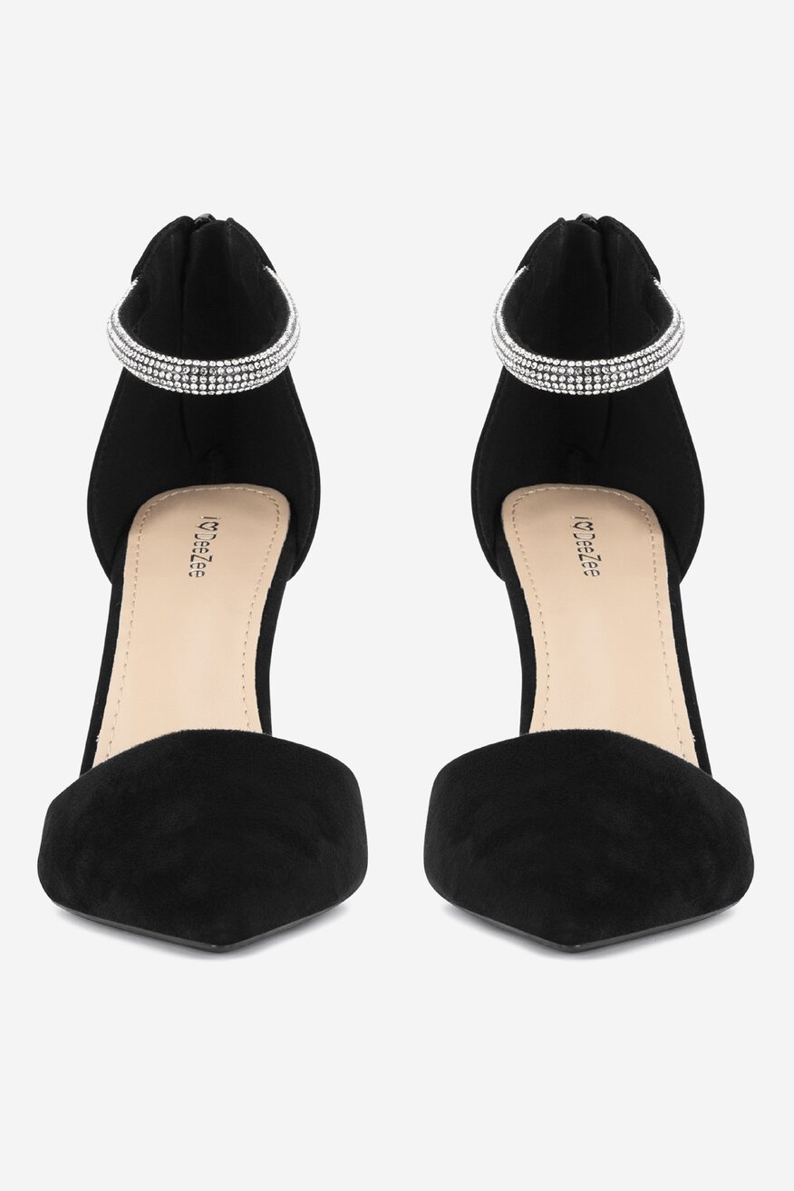 
                Pantofi cu toc DeeZee NEGRU - 5904410832242