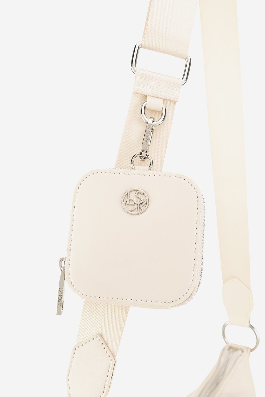 Kézitáska Lasocki CSONTSZÍNŰ - 5903698765372