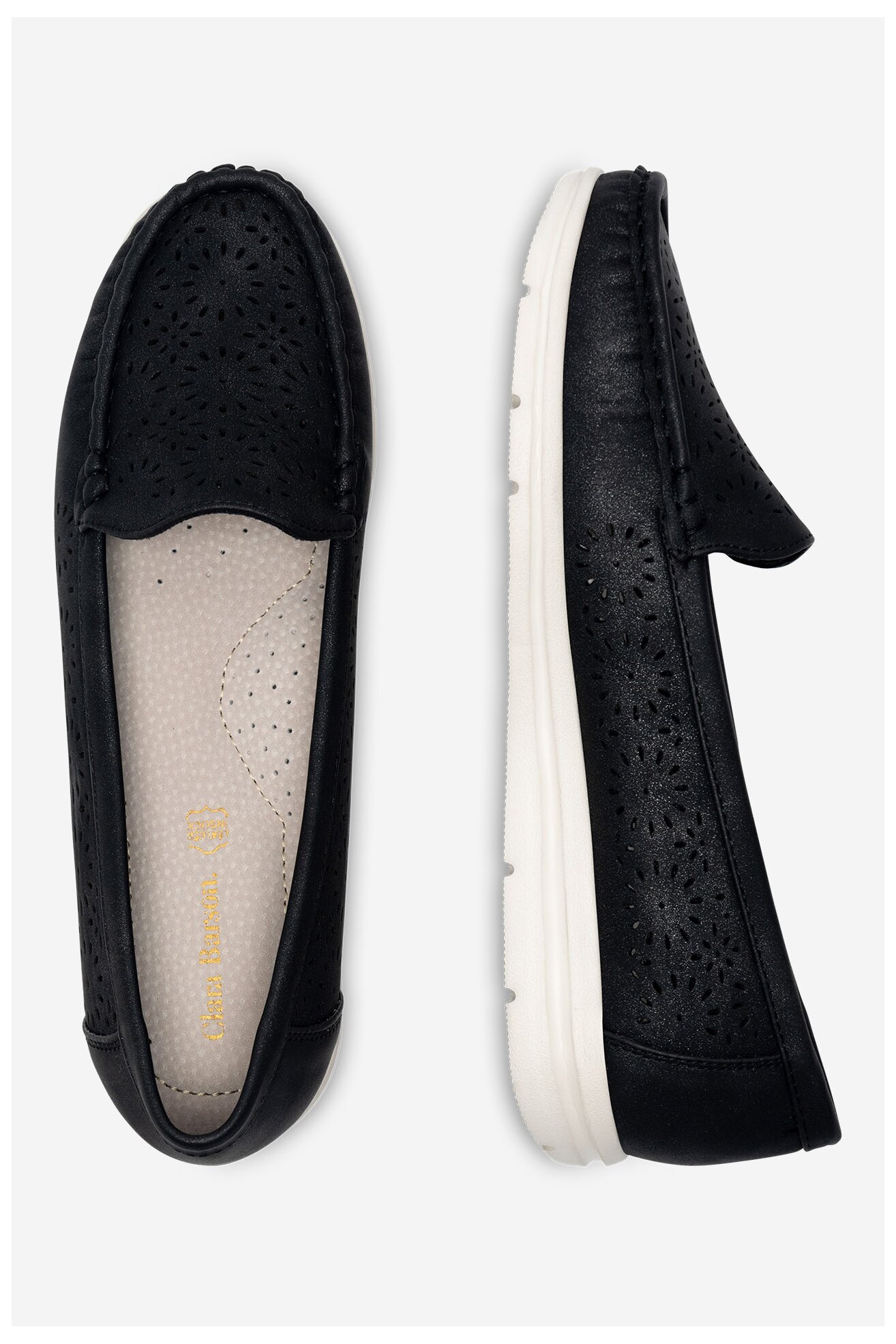 Mokasyn Clara Barson KFB22SH002 Czarny