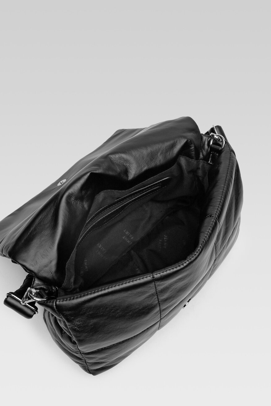 
                Jenny Fairy - Torebka pikowana czarna - 5903698835280