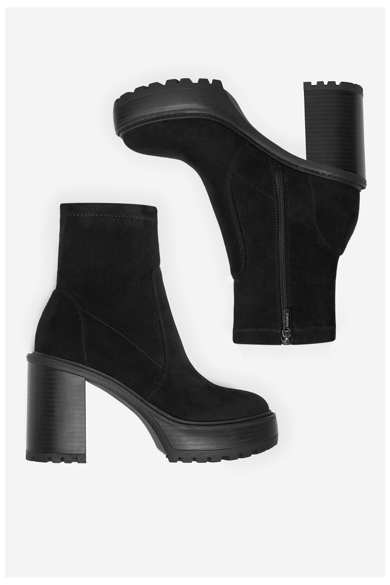 Bokacsizma NINE WEST CEO-MAJ-01 FEKETE