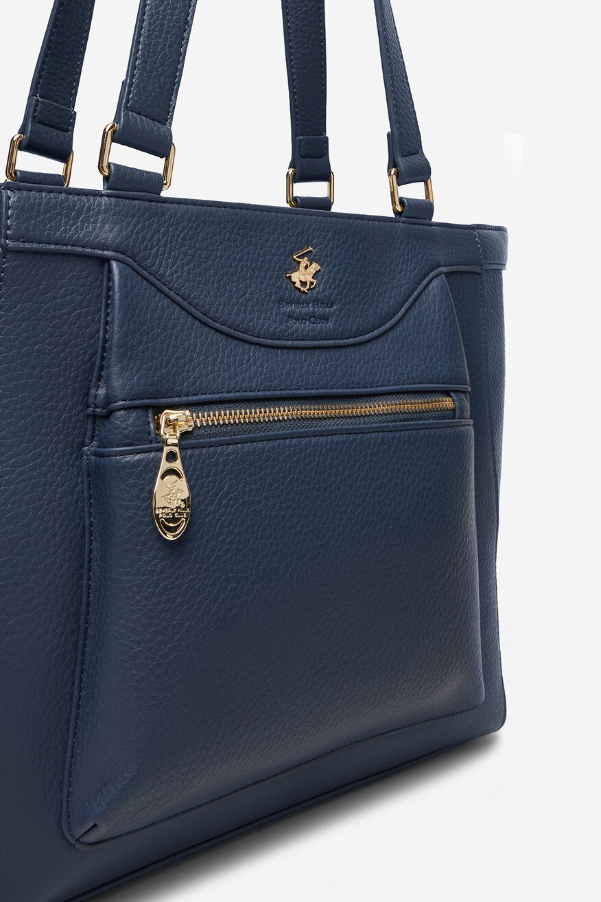 Geantă de mână Beverly Hills Polo Club BLEUMARIN - 5906751252765