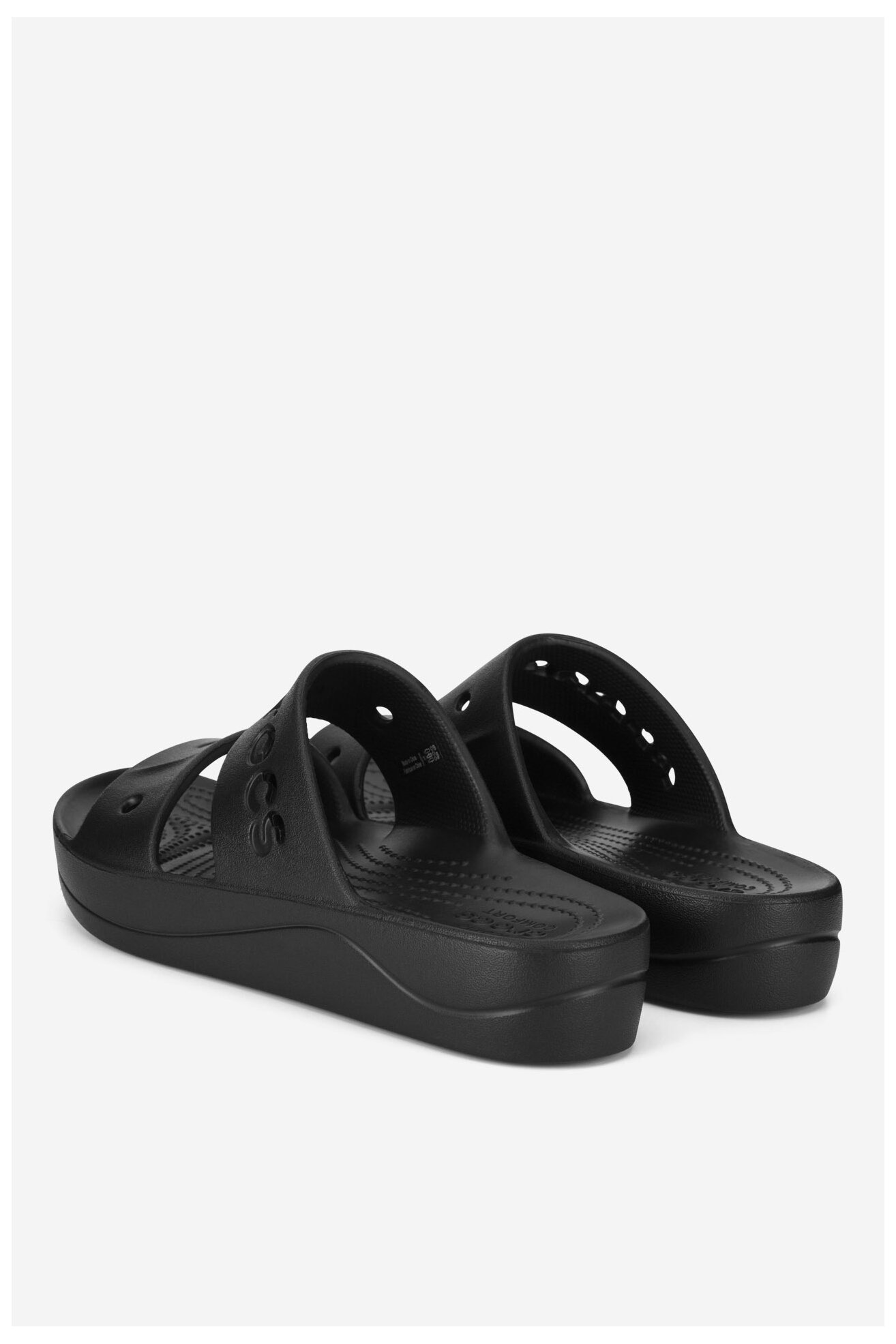Șlapi pentru bazin Crocs BAYA PLATFORM SANDAL 208188-001 NEGRU
