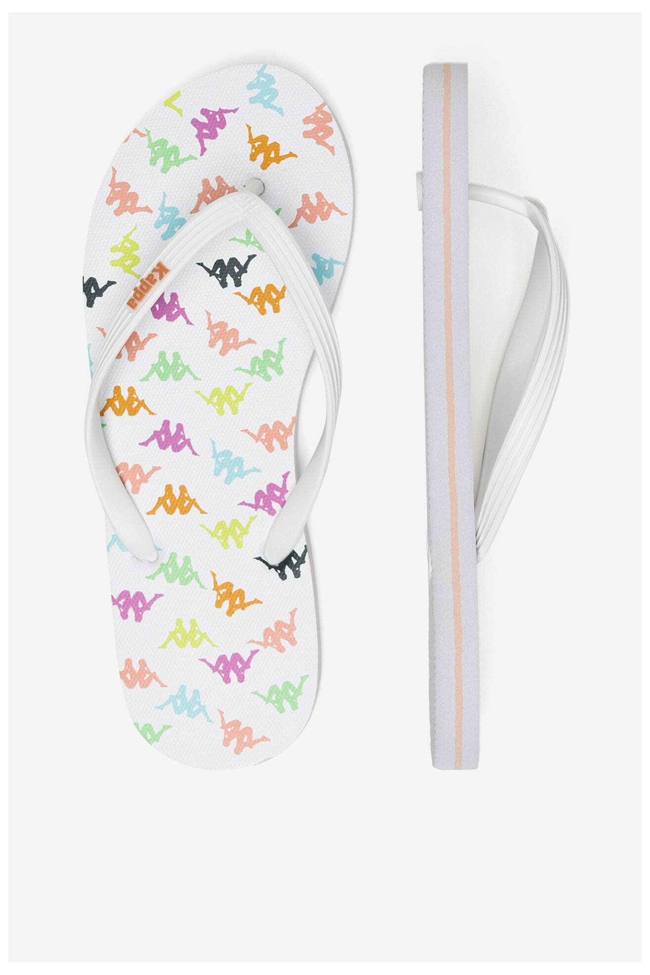 Джапанка за басейн Kappa 351C22W White - Pink Coral - Pink Fuchsia МИКС